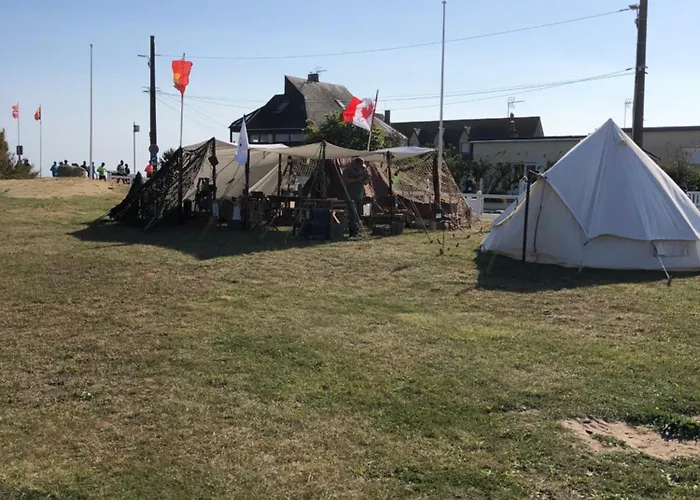 Ferienhaus Les Volets Bleus-charmante Maison Entierement Equipee Face A La Pour 2 A 6 Personnes *